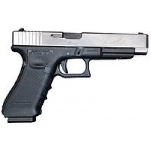 WE Модель пистолета  GLOCK-34 gen3, металл слайд, хромированный, WE-G008A-SV